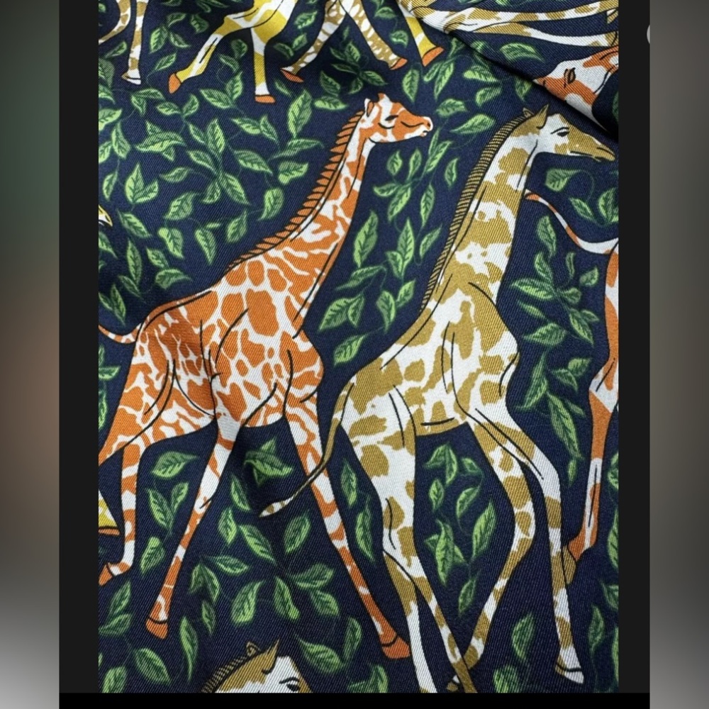 NWOT popular Jcrew giraffe dress. Size Large Tall. - Picture 2 of 5